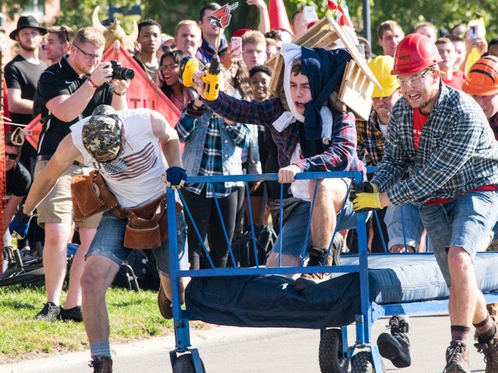 The Bed Races this year will take place on Oct. 19 down Riverside Ave. The Bed Races is an annual homecoming event where teams race beds on wheels across a 100 yard course. Rachel Ellis, DN