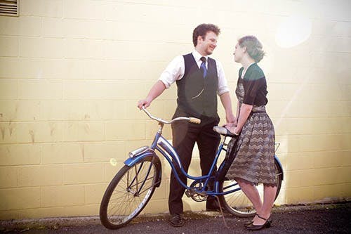 Branden Stanley and Alea Bowling pose for an engagement photo. Some students are hoping to be engaged by the end of Spring Semester. PHOTO PROVIDED BY ALEA BOWLING