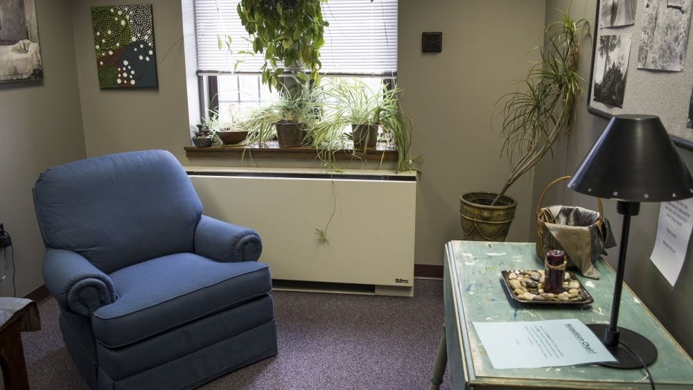 Ball State's Counseling Center has seen an increase in calls for appointments and wait times. William Betts, director of Counseling and Health Services at Ball State, said the center has implemented a "river" design in attempt to shorten the time it takes for a student to see a therapist. Stephanie Amador, DN File