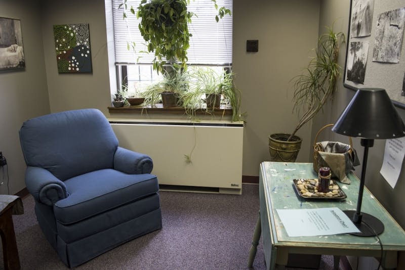 Ball State's Counseling Center has seen an increase in calls for appointments and wait times. William Betts, director of Counseling and Health Services at Ball State, said the center has implemented a "river" design in attempt to shorten the time it takes for a student to see a therapist. Stephanie Amador, DN File