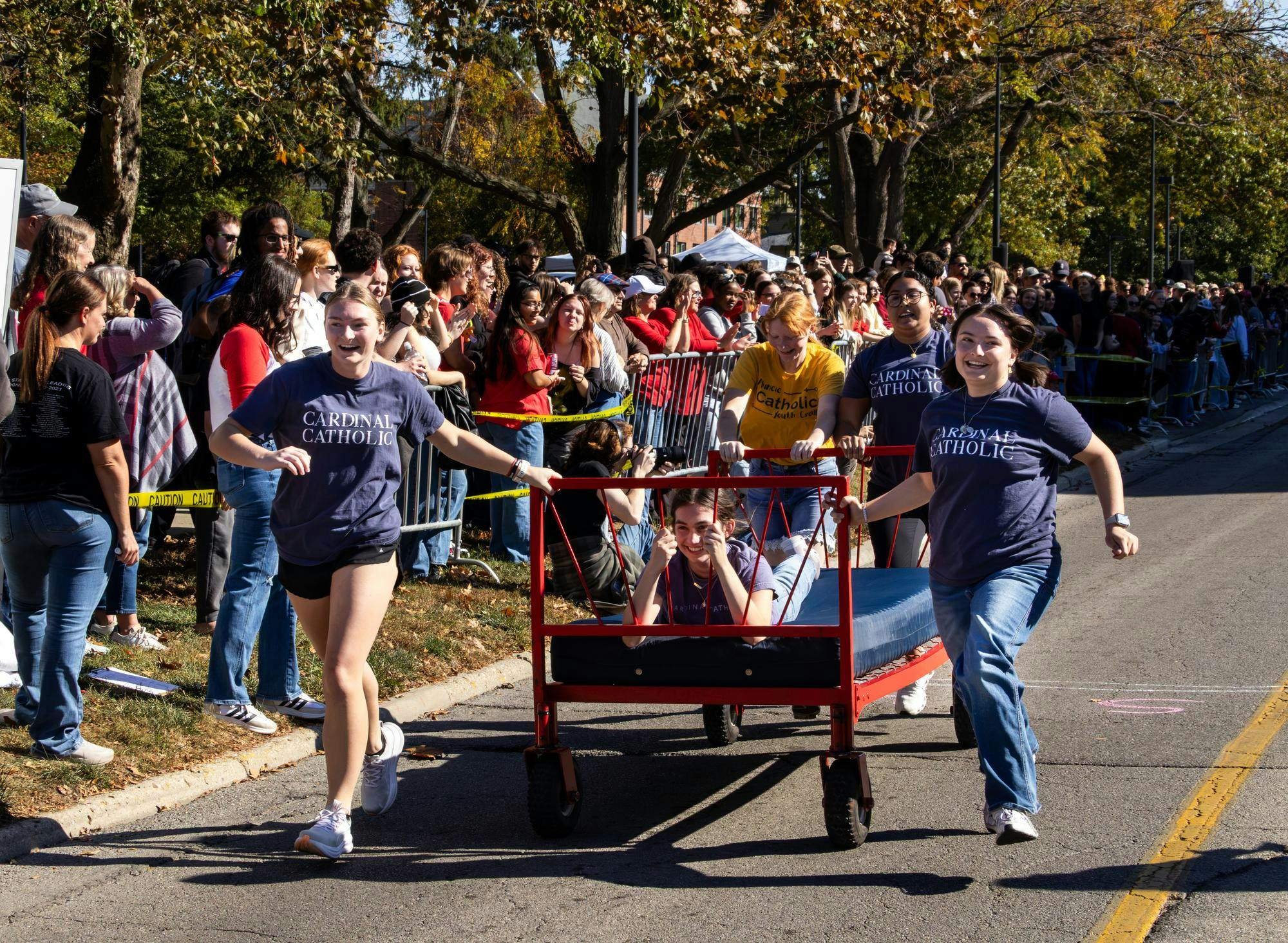 Ball State holds 46th annual Bed Race - Cardinal Media