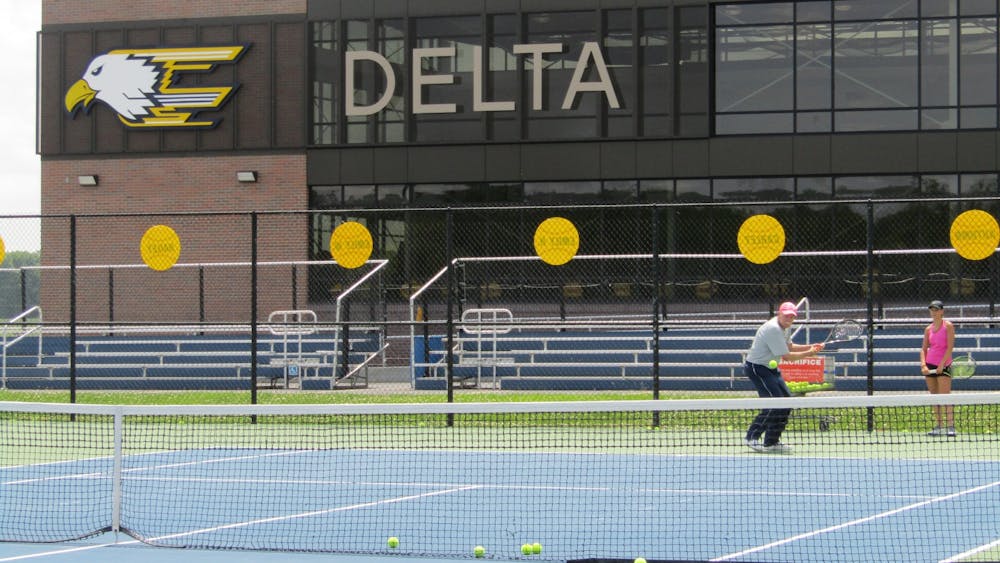 June 1, 2022 Delta Girls Tennis practiced at Delta High School for their June 3-4, 2022 State Finals matches.&nbsp;