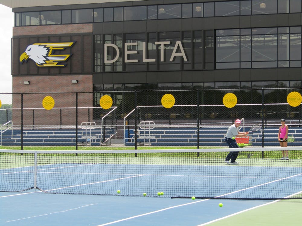 June 1, 2022 Delta Girls Tennis practiced at Delta High School for their June 3-4, 2022 State Finals matches.&nbsp;