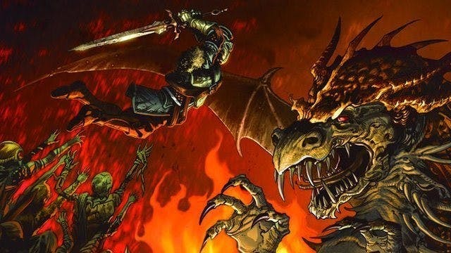 The comic is set outside of the games and their specific lore, but still within the general framing of the universe of the games. This means that while the stories might not have been mentioned in the games, they will certainly add to the mythology of the Undead.