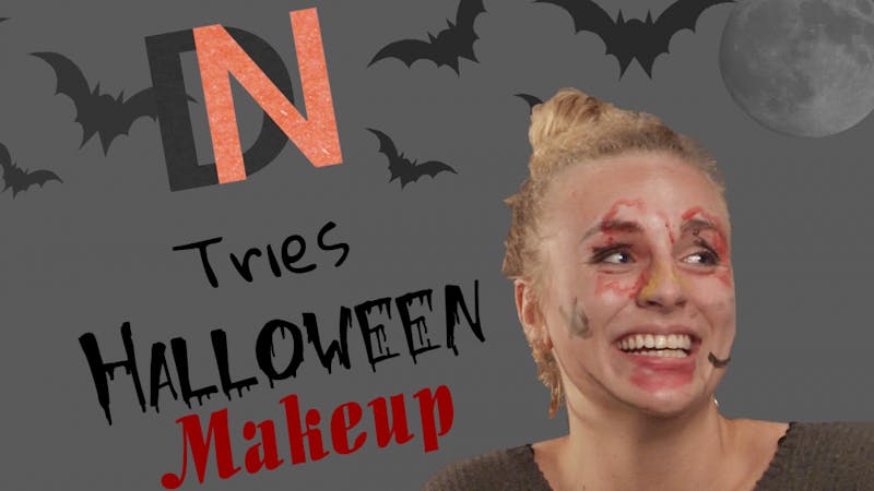 DN Tries Halloween Makeup Thumbnail
