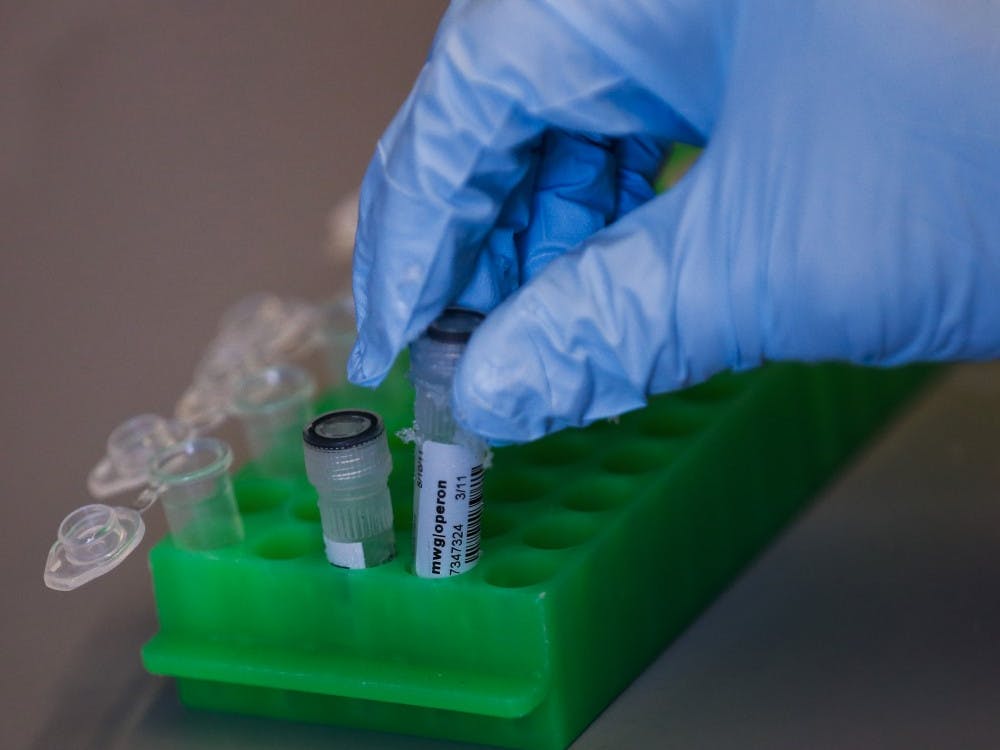 The Indiana legislation passed SEA 322 in 2017, which requires every felon arrest to submit a DNA sample to the State Police Laboratory. The DNA samples are sent through a database in the Indiana State Police laboratory in Indianapolis, which helps identify any connections with other samples within the database. TNS PHOTO