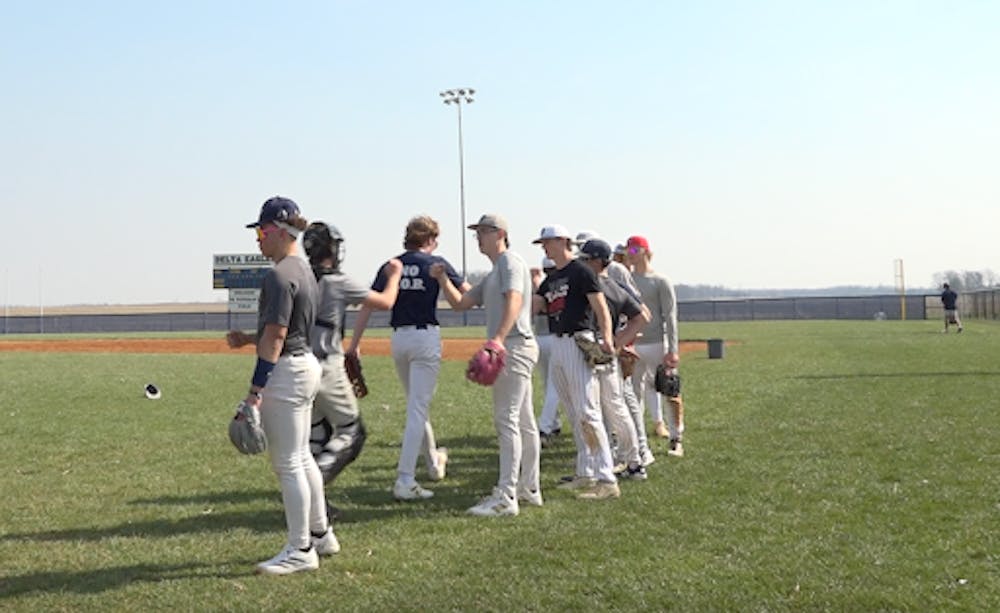 Delta boys baseball players rally after pre-season practice