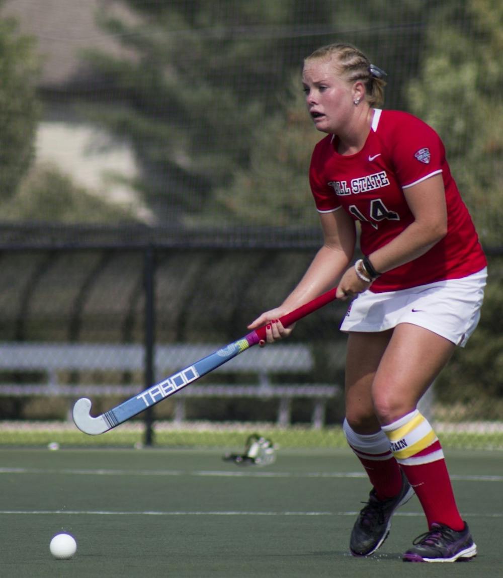 <p>Ball State field hockey's first opponent of the 2016 season, Appalachian State, will be a Mid-American Conference rival beginning in 2017.&nbsp;Located in Boone, North Carolina, Appalachian State is located in Boone, North Carolina and will be competing in the MAC only in field hockey. <em>DN FILE PHOTO MAKAYLA JOHNSON</em></p>