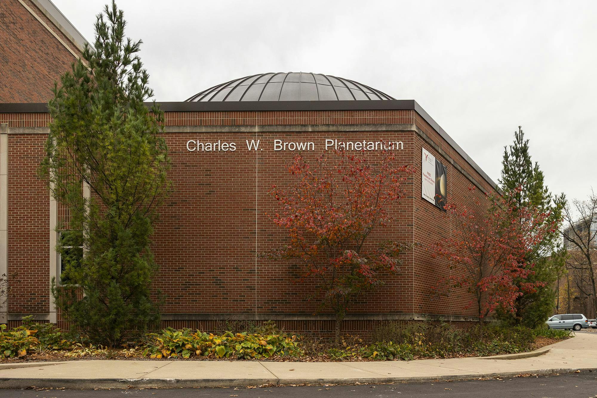 Charles W. Brown Planetarium. Photo by Samantha Blankenship, Ball State University