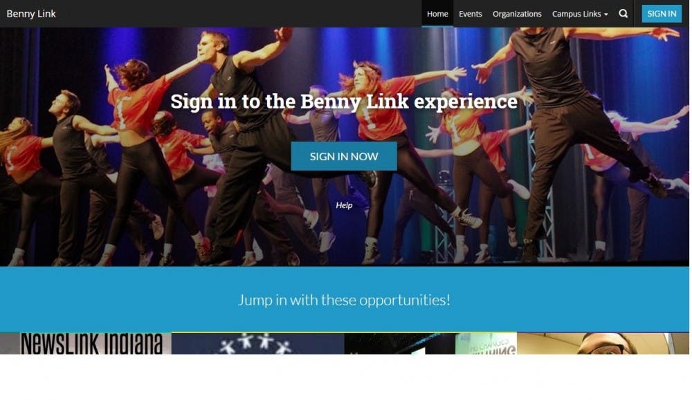 The Office of Student Life recently started Benny Link, a new tool for student organizations to operate. Benny Link allows groups to put brief descriptions and list events they are having. PHOTO COURTESY OF BSU.COLLEGIATELINK.NET
