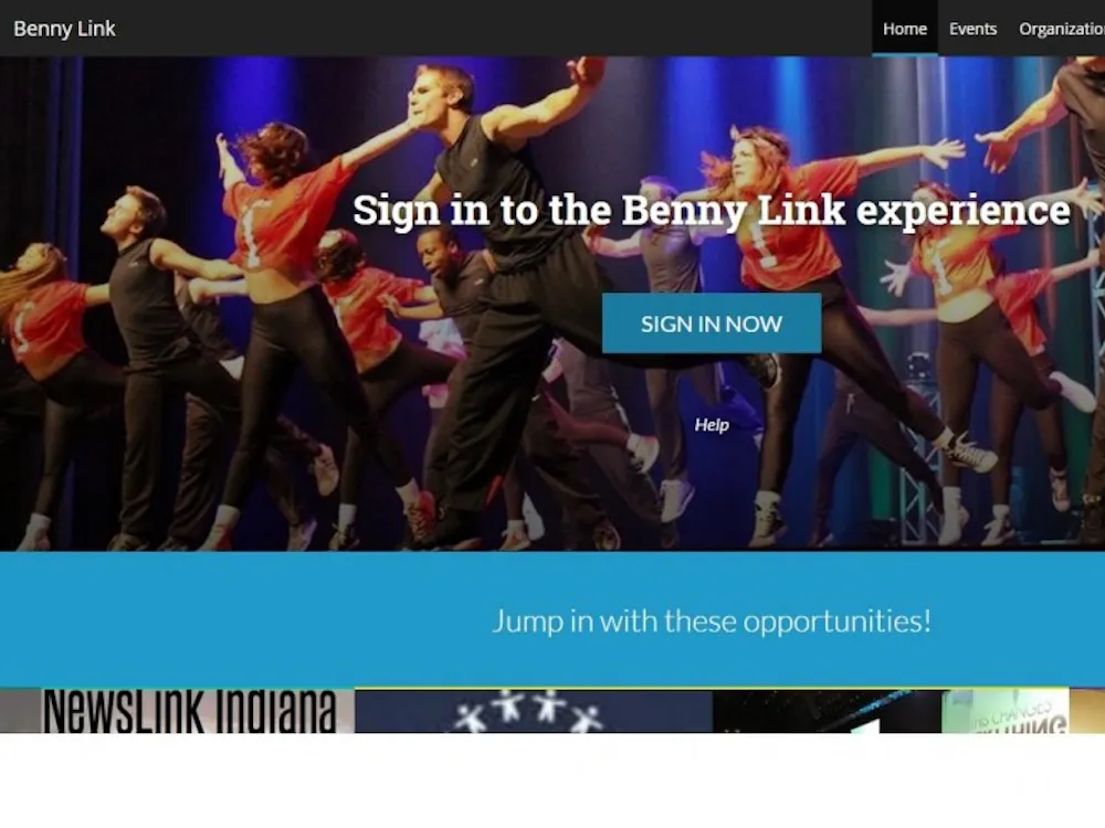 The Office of Student Life recently started Benny Link, a new tool for student organizations to operate. Benny Link allows groups to put brief descriptions and list events they are having. PHOTO COURTESY OF BSU.COLLEGIATELINK.NET