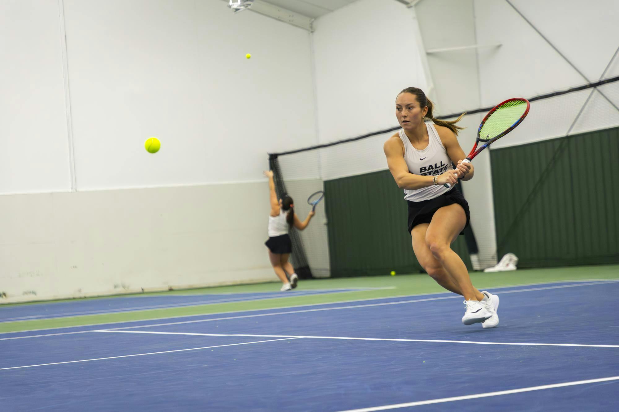 The Ball State Women's Tennis faced off against Cornell University Feb. 22, winning the matchup 4-1.