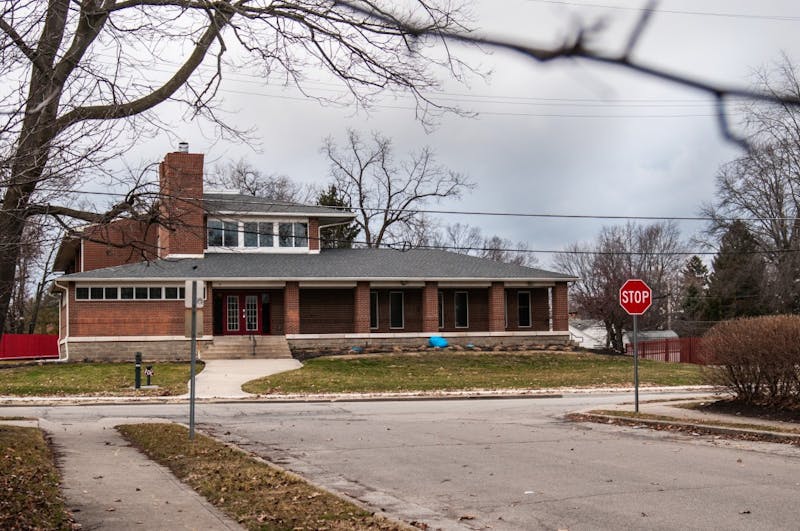 Alpha Tau Omega&#x27;s house is seen on Riverside Avenue Jan. 8, 2018 before their letters are attached. After having to quarantine in the fall 2020 semester, Alpha Tau Omega members have implemented bi-weekly cleaning procedures for the house and have shifted more meetings online during the coronavirus pandemic. Madeline Grosh, DN File