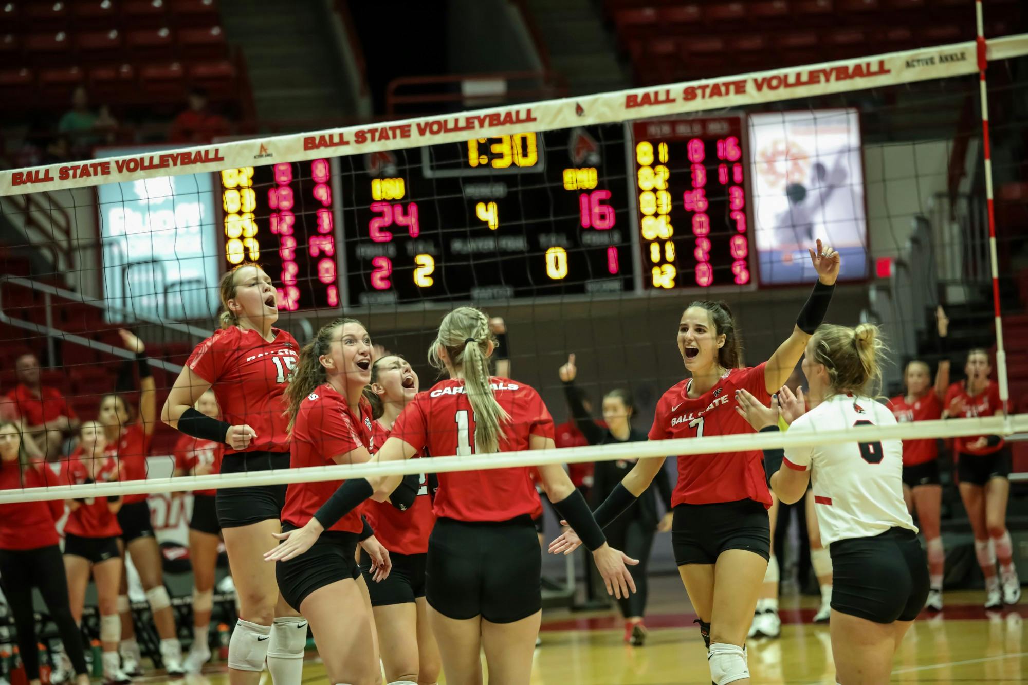 Volleyball Ball State Daily