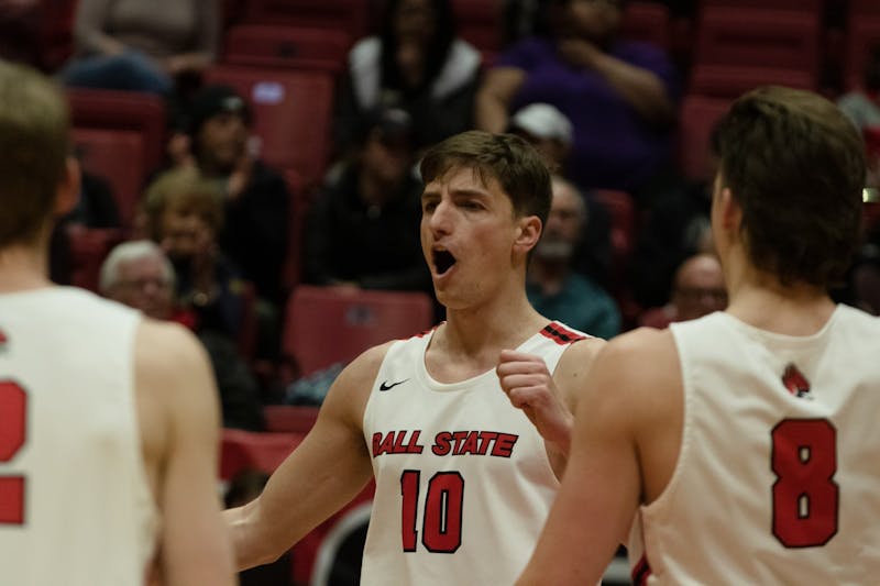 Ball State Men's Volleyball Sweeps McKendree The Daily News