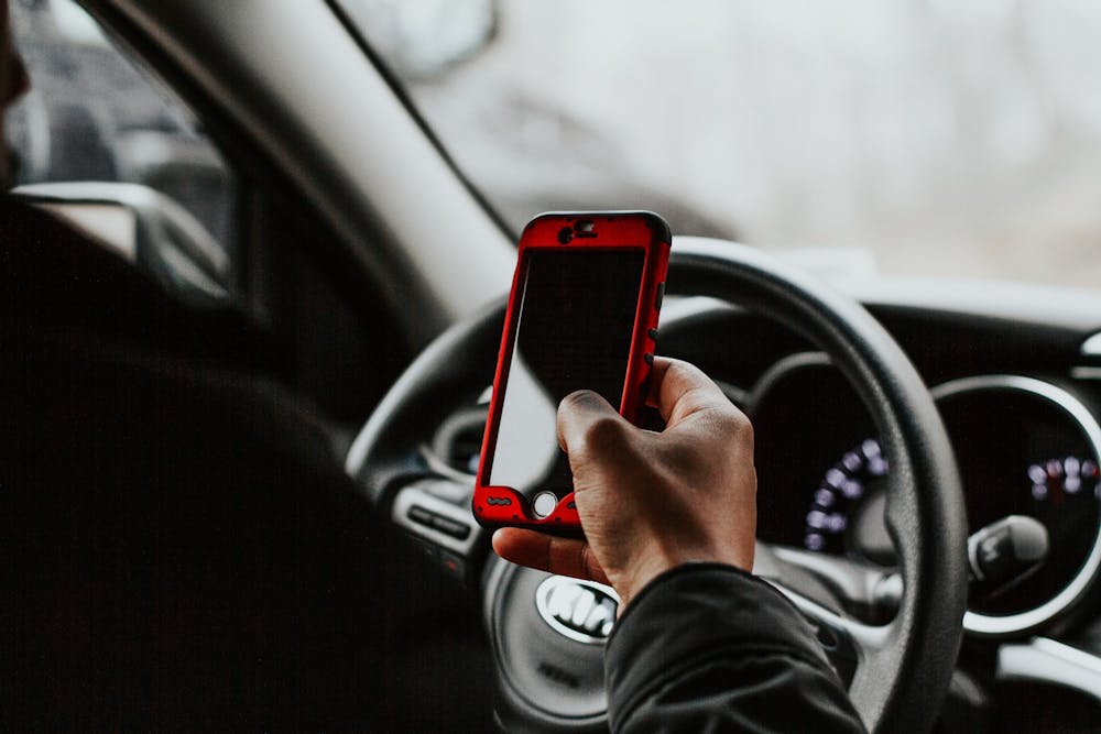 <p>Effective July 1, 2020, it will be illegal to operate or hold an electronic device while you are driving a vehicle in Indiana. Delaware County Prosecutor Eric Hoffman said the hope behind this new law is to save lives and reduce crashes. <strong>Unsplash, Photo Courtesy</strong></p>