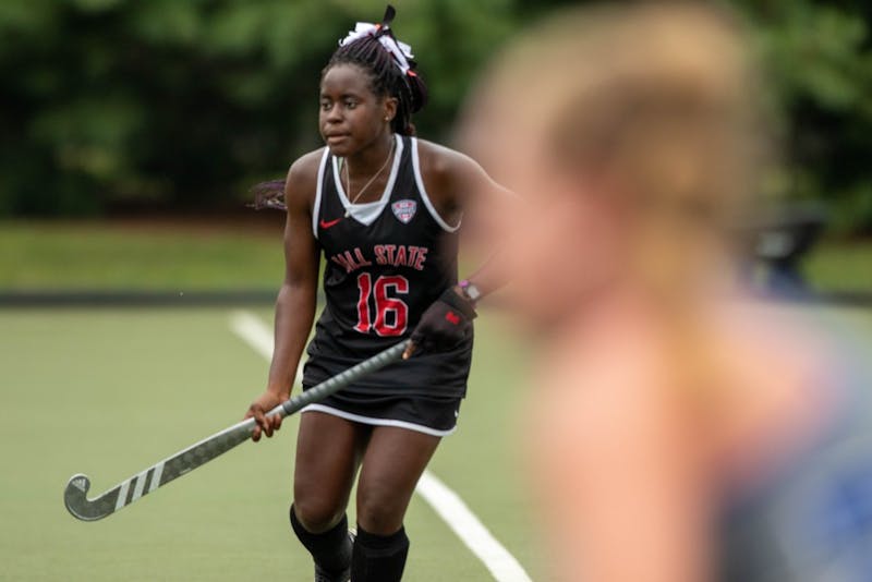 Ball State Field Hockey wins against Saint Louis University Ball
