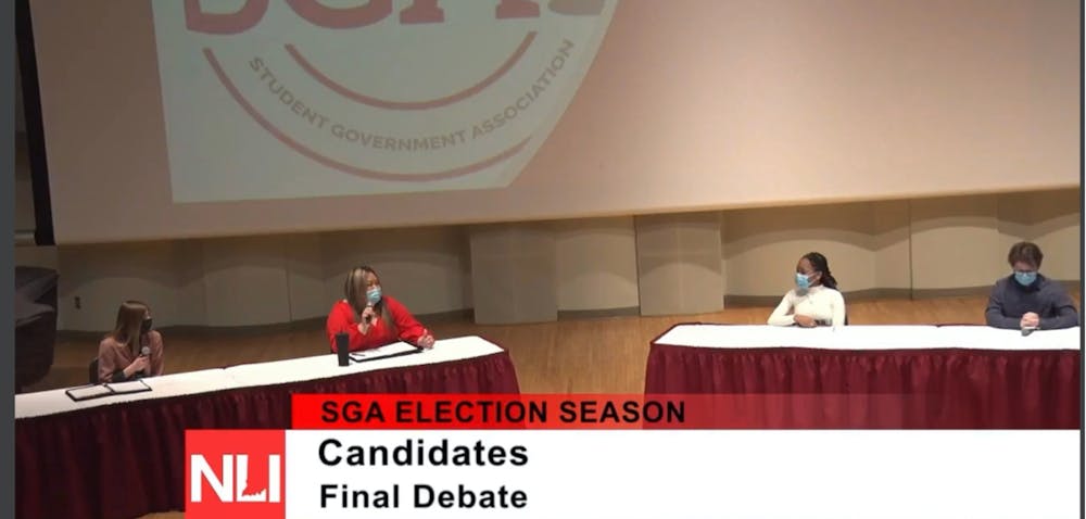 Tina Nguyen and Monet Lindstrand newly elected as president  and vice president of SGA
