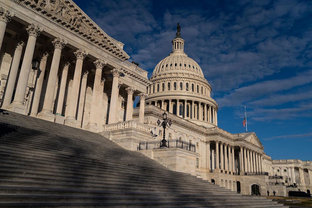 The U.S. Capitol Building, on Saturday, Jan. 16, 2021, in Washington, D.C. (Kent Nishimura/Los Angeles Times/TNS)