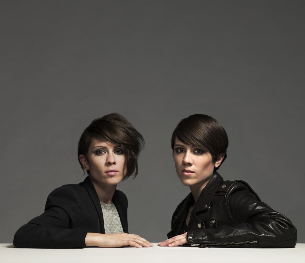 <p>Former Ball State student, Bianca Russelburg, got some exposure from Canadian rock band Tegan and Sara. Russelburg did a thesis for her for her digital audio production major, which included giving Top 40 songs '60s-style remixes. PHOTO COURTESY OF CHRIS BUCK</p>