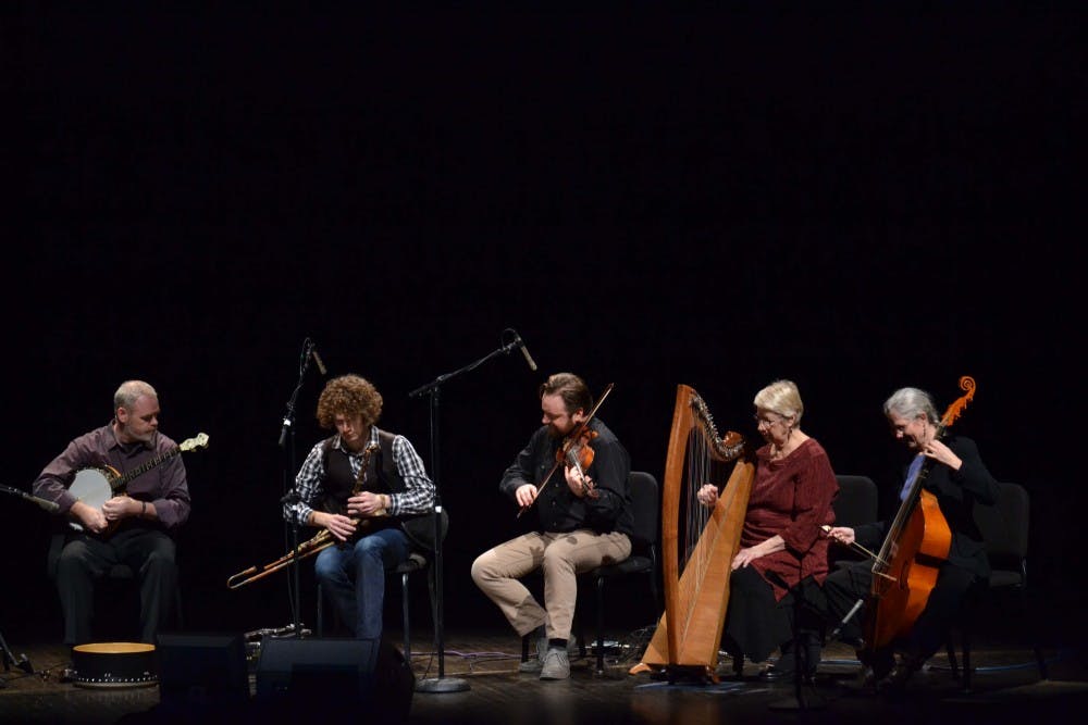 The First Person: Seeing American - Ensemble Galilei performed on Jan. 28 at John R. Emens Auditorium. DN PHOTO CURTIS SILVEY
