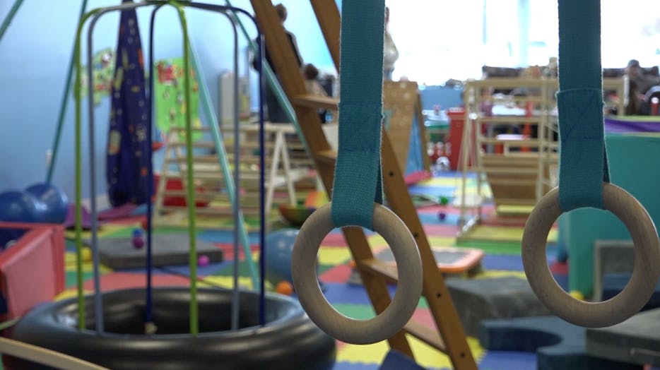 Happy Hideaway’s playroom set-up