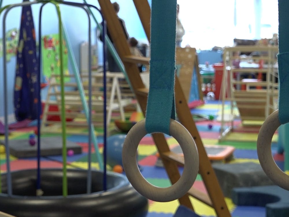 Happy Hideaway’s playroom set-up