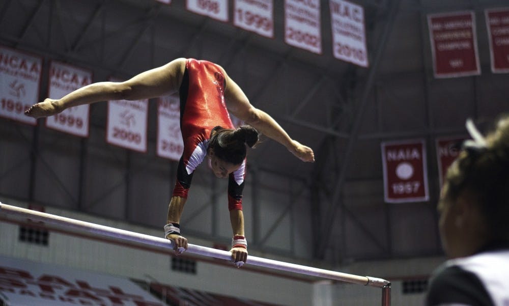 <p>The gymnastics team released its schedule for this season. The Cardinals will go against three of the top 25 NCAA teams last season - Missouri, Kentucky and George Washington. <em style="background-color: initial;">Breanna Daugherty // DN File</em></p>