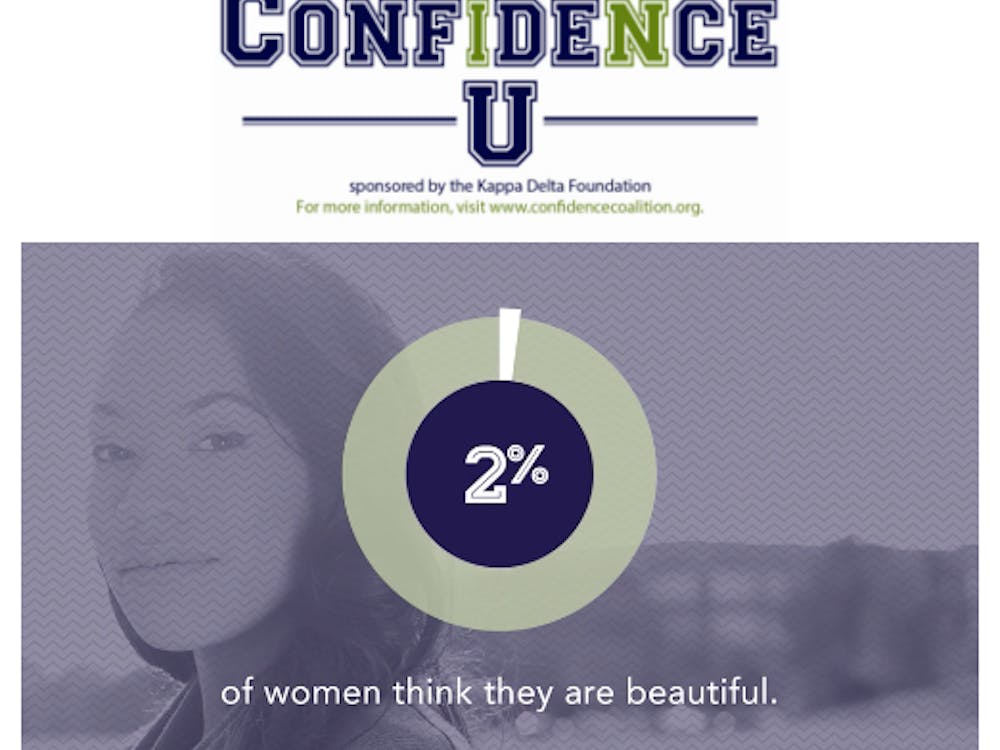 Ball State's Panhellenic Council received a $5,000 Confidence U grant through the Kappa Delta Confidence Coalition. The grant will be used to spread messages of body positivity and mental health awareness. confidencecoalition.org // Photo Courtesy