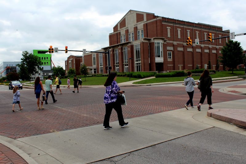 The Scramble Light, located at the intersection of McKinley and Riverside avenues, was first operational Sept. 22, 1959. Now, it is used for charity fundraisers, political protests and community-building. Brynn Mechem, DN&nbsp;