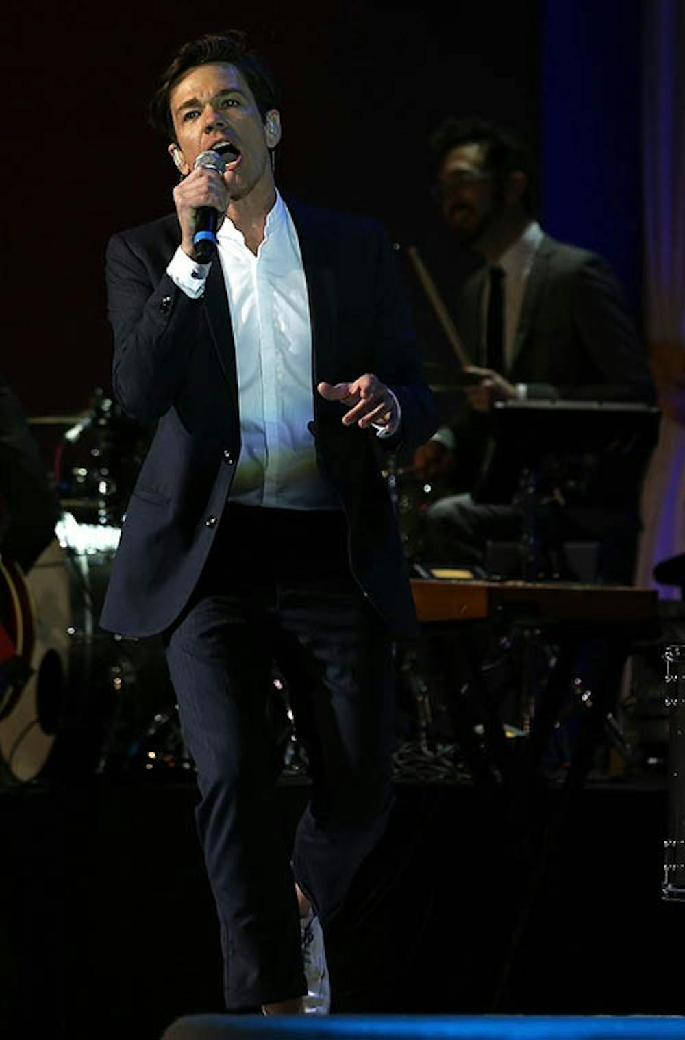 Nate Ruess of the band Fun. performs during the Inaugural Ball on Monday in Washington, D.C. Fun. will perform at Ball State on Friday, and ticket sales open for the general public today. MCT PHOTO