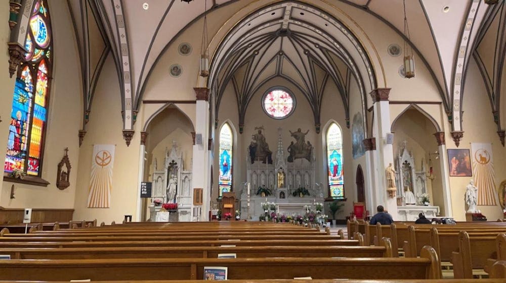St. Lawrence Church, taken April 23, 2023 in Muncie. Evan Chandler, DN