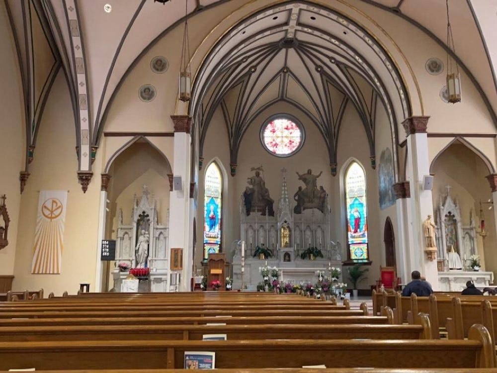 St. Lawrence Church, taken April 23, 2023 in Muncie. Evan Chandler, DN