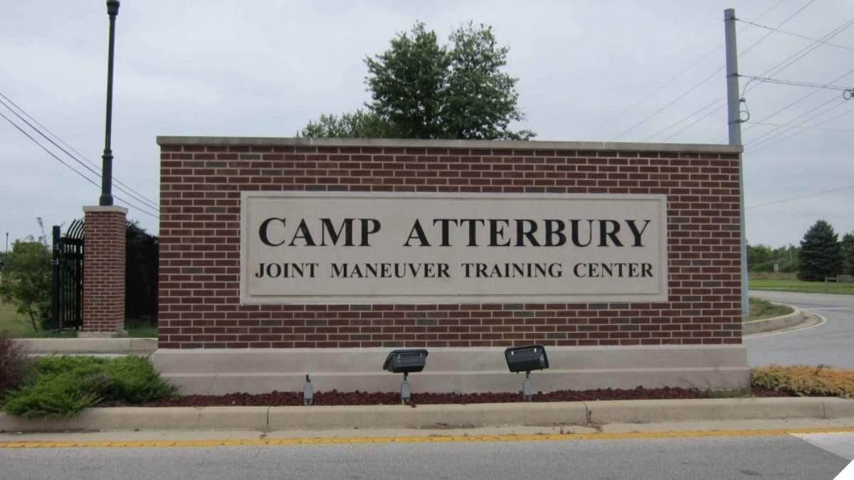  Camp Atterbury, located near Edinburgh, Indiana. (Photo from the U.S. Air Force Auxiliary)