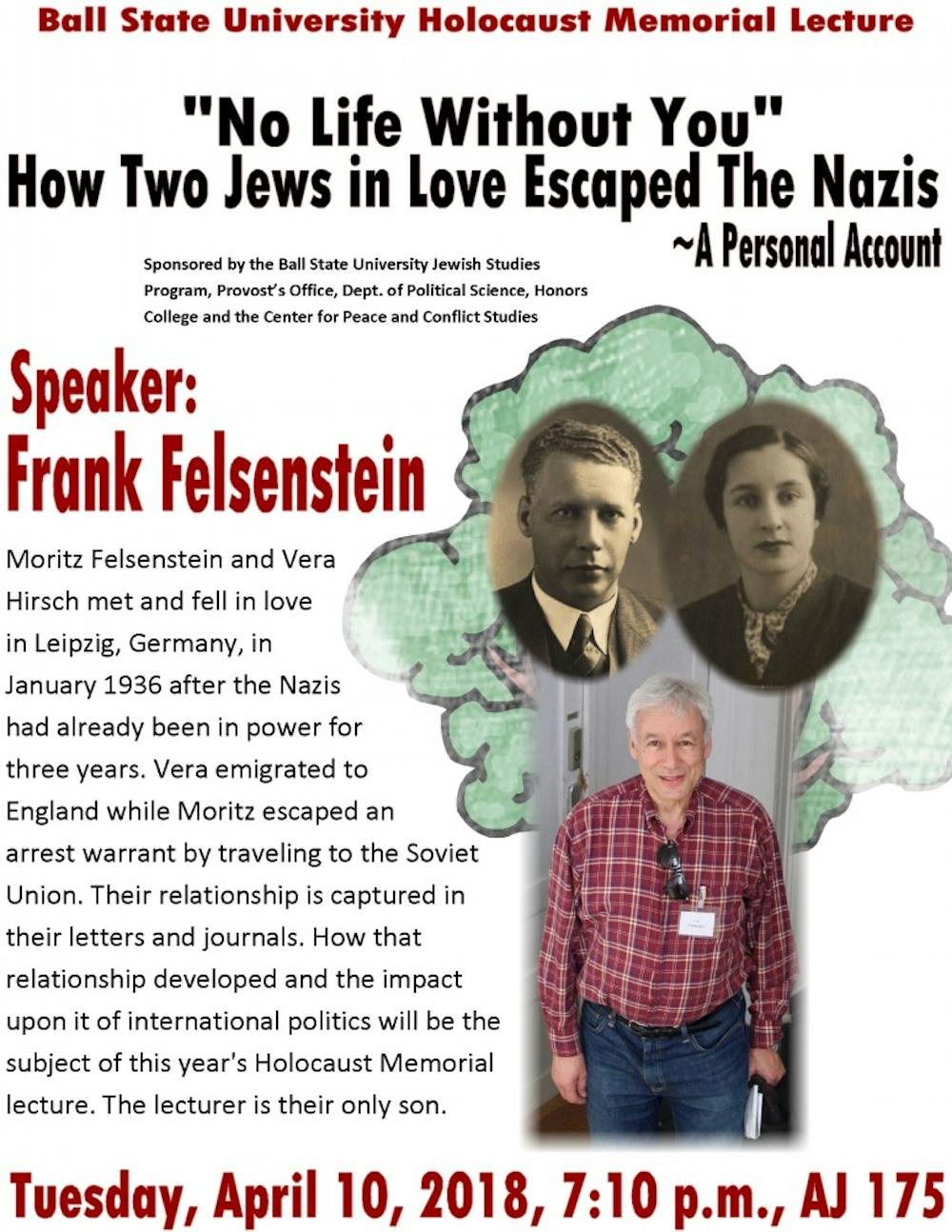 Ball State Holocaust Memorial Lecture rescheduled 