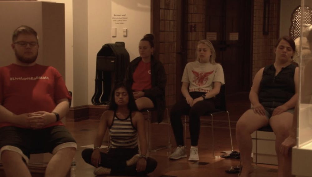 Meditation in the Museum is a free and open to the public event held every Friday at the David Owsley Art Museum.