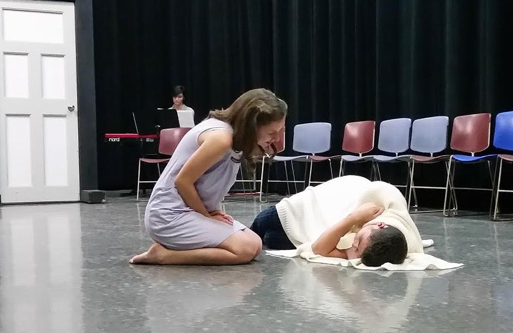 The Cave Theatre's latest production, "john & jen," will have shows on Oct. 18-22 at 7:30 p.m. and on Oct. 22 and 23 at 2:30 p.m. The production follows the story of Jen Tracy and her very different relationships with two men with the same name.&nbsp;Alexandra Smith // DN&nbsp;