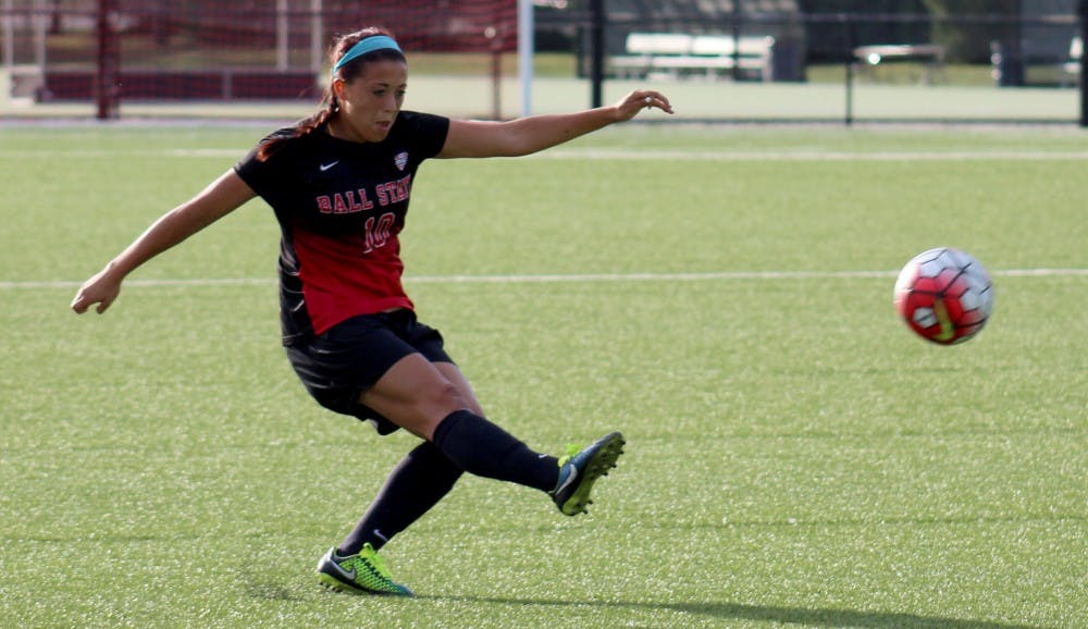The Ball State soccer team faced Eastern Michigan on Sept. 25 at the Briner Sports Complex. Ball State won 2-1in the Mid-American Conference opener. 