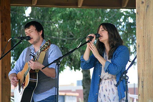 Scarlett Hill plays live at the Walking Man Festival Oct. 13, 2012. Scarlett Hill, along with three other bands, are going to play at Be Here Now Saturday at 8 p.m. PHOTO PROVIDED BY KATON MARIE