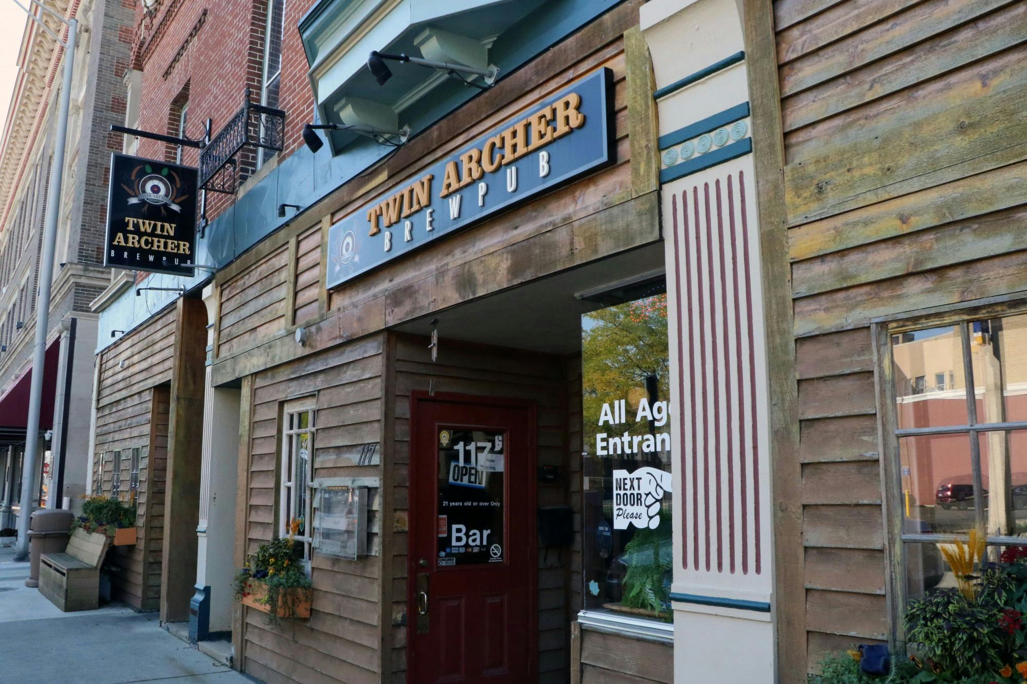 Twin Archer Brewpub is located in downtown Muncie at 117 W. Charles St. Since the COVID-19 pandemic began in March 2020, Scottie Limbird, Twin Archer Brewpub managing partner, said they have run into a lot of issues, particularly with staffing. Maya Wilkins, DN