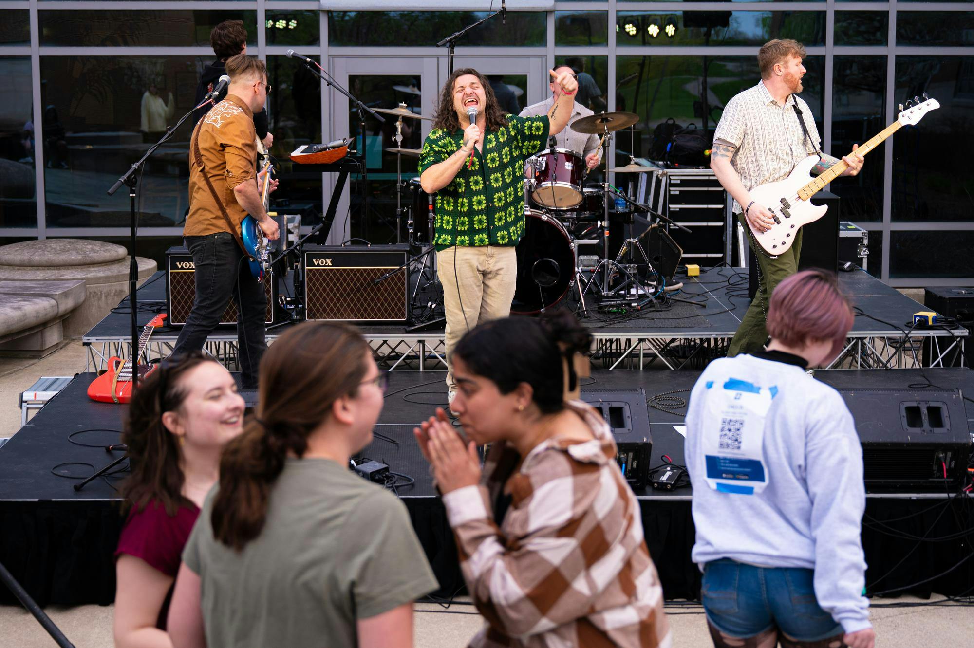 A photo of Equinox Music Festival, April 11. Kadin Bright, Ball Bearings.