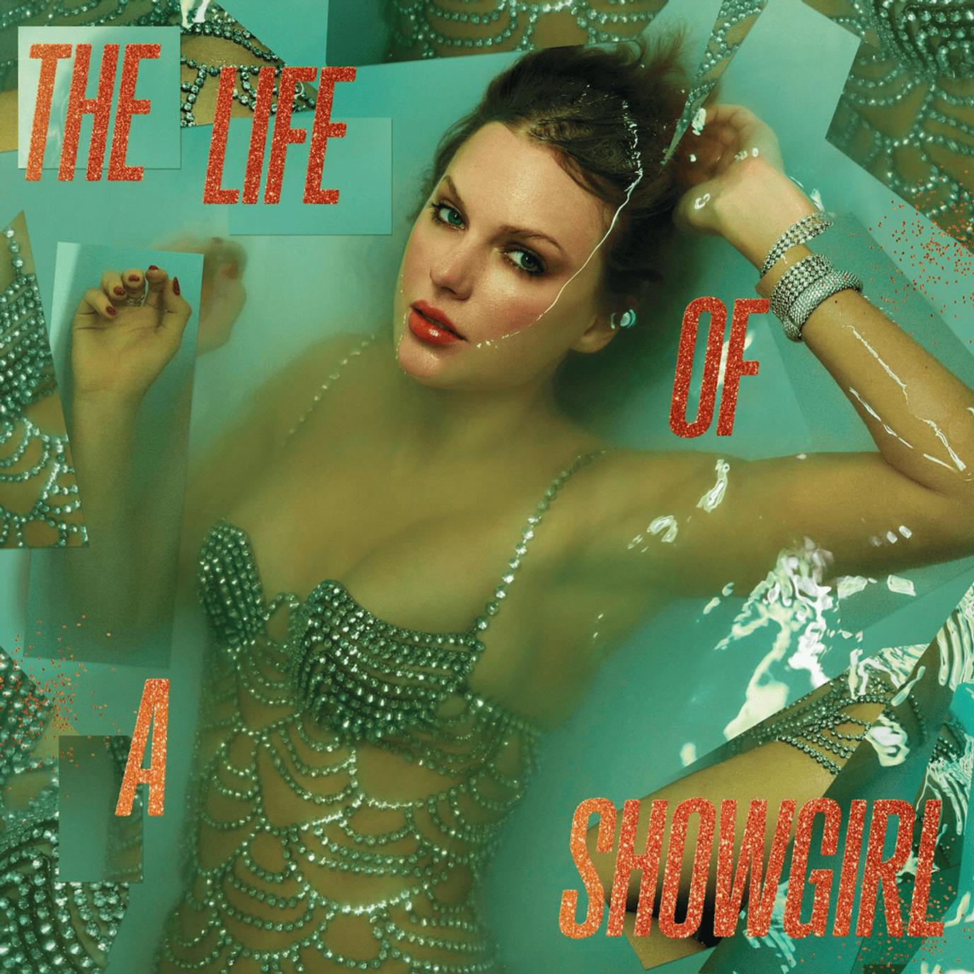 Album cover for 'The Life of a Showgirl' provided by Taylor Swift via Spotify