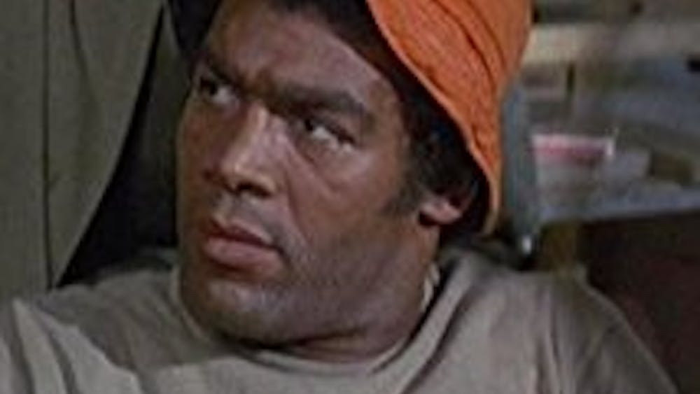 Timothy Brown appears in an episode of "M*A*S*H" in 1972. Brown had a professional football, acting and singing career. Photo Courtesy