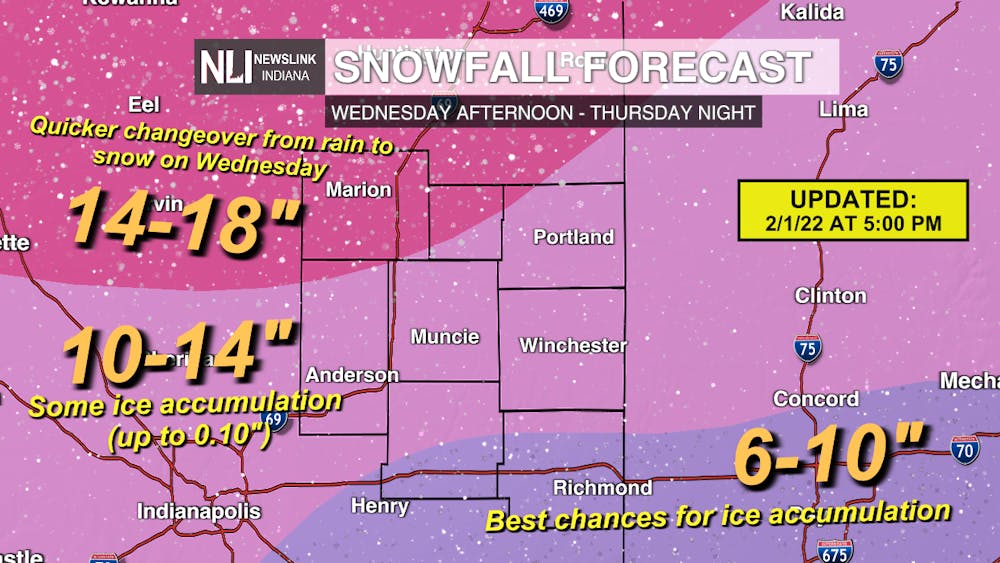 Long duration, significant, and major winter storm on the way for Wednesday and Thursday