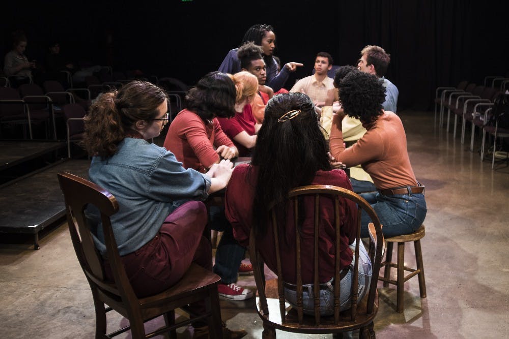 Ball State Department of Theatre and Dance are performing the show "Twilight in Los Angeles: 1992". The play is about the six days of riots that took place in Los Angeles after four white police officers were cleared of charges for beating a black man named Rodney King with excessive force. Sarah Jenkins, Photo Provided