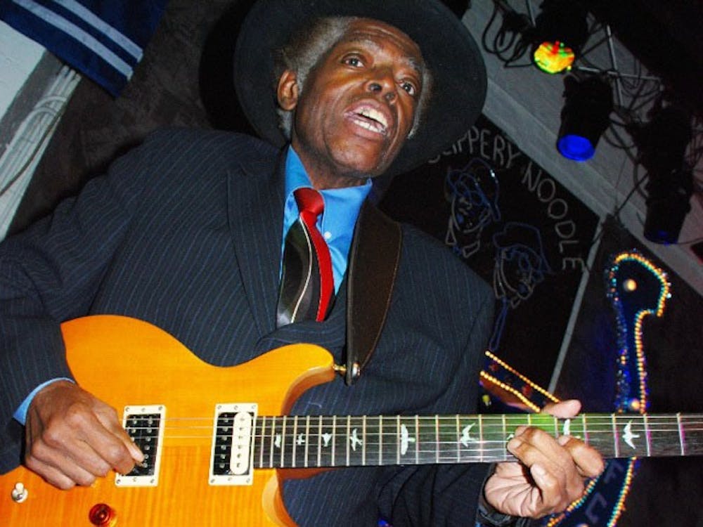 Governor Davis, a Ball State alumnus and musician, started The Blues Ambassadors after graduation. He will celebrate his 70th birthday with a concert Feb. 1 at the Valhalla Venue. Photo Provided