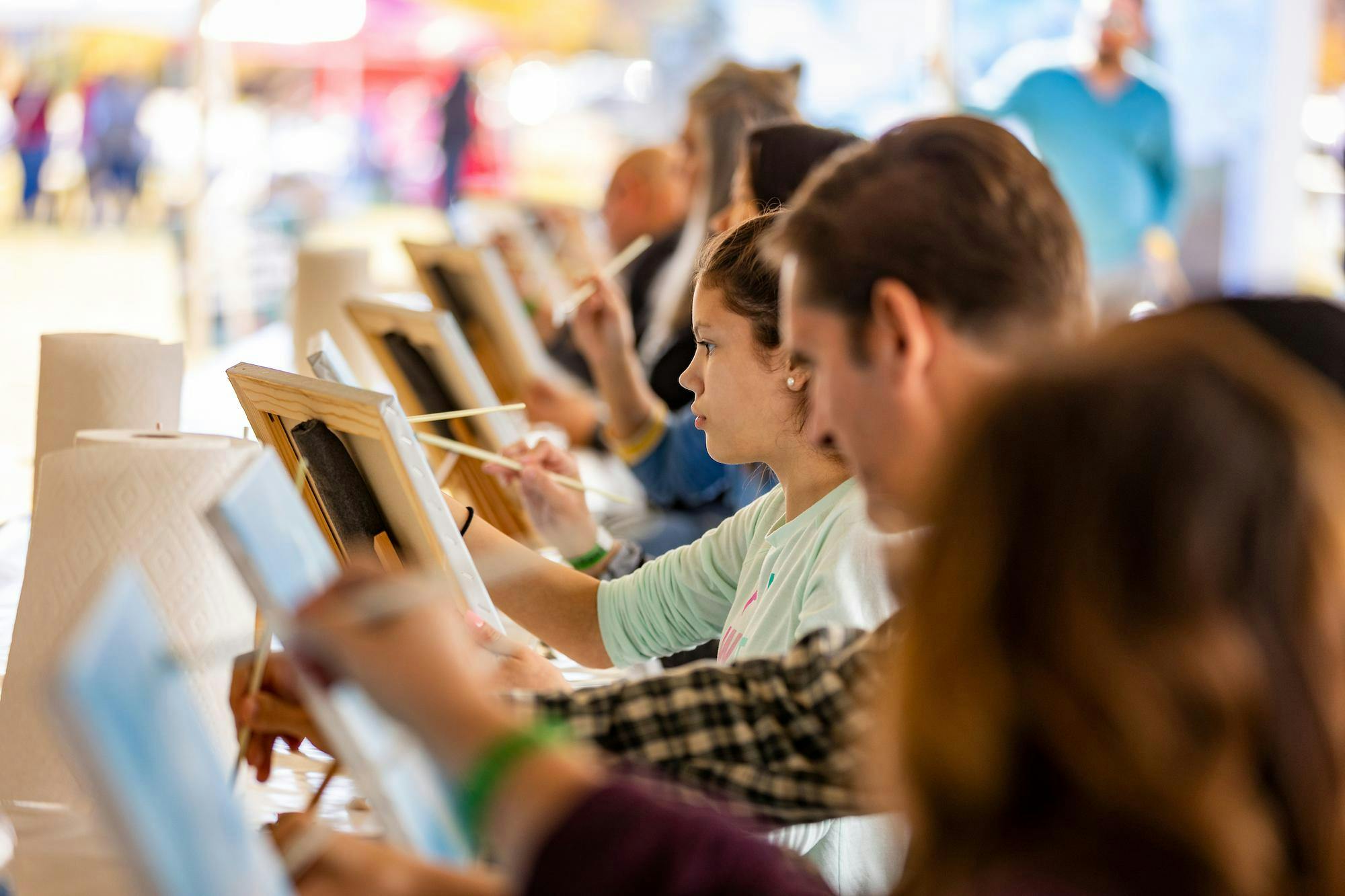 Bob Ross Festival at LaFollette Green