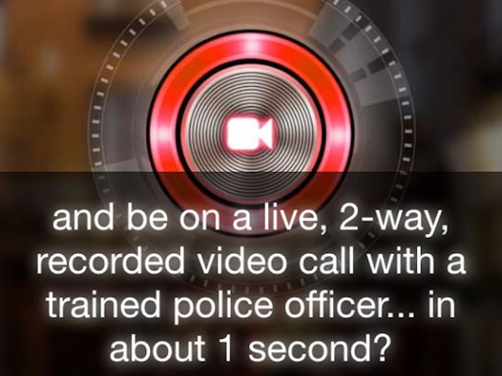 The app OnCamera allows users to record someone committing a violent crime and then report it to the app's monitors. The monitors will then contact local authorities if the situation escalates.&nbsp;PHOTO COURTESY OF ONCAMERA