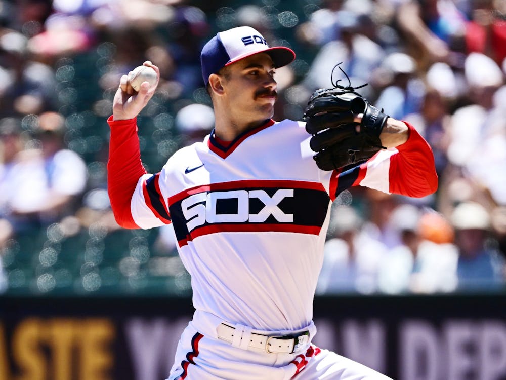 Starting pitcher Dylan Cease (84) of the Chicago White Sox delivers the baseball in the first inning against the Baltimore Orioles at Guaranteed Rate Field on June 26, 2022, in Chicago, Illinois. (Quinn Harris/Getty Images/TNS)