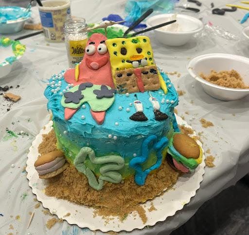 The winning cake: SpongeBob and Patrick and the theme of friendship.